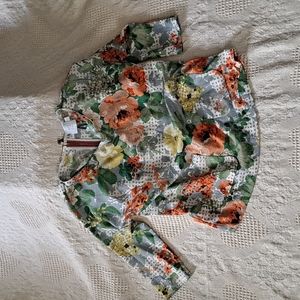 HD IN PARIS For ANTHROPOLOGIE Bloomfield Floral Blouse Size XS